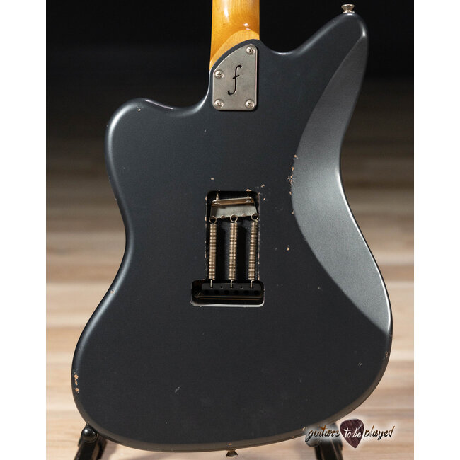 Fano JM6 Alt de Facto Suhr SSV Humbucker Trem Guitar w/ Case – Charcoal Frost