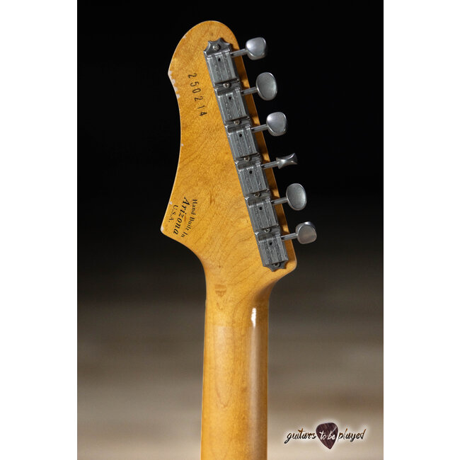 Fano JM6 Alt de Facto Suhr SSV Humbucker Trem Guitar w/ Case – Charcoal Frost