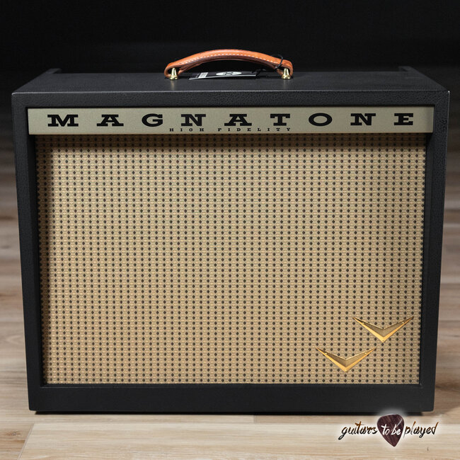 Magnatone Panoramic Stereo 12+12W Vibrato 2x10” Combo Amp – Black
