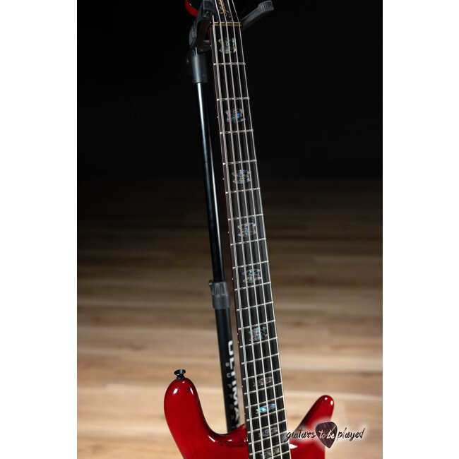 Spector Euro 5 CST 5-String EMG Bass – Natural Red Burst Gloss