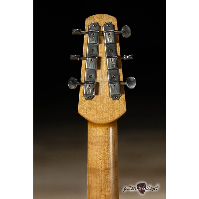 Shabat Lion Special 24.75" Scale P-90/Humbucker Guitar – Faded Dakota Red