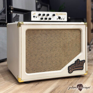 Aguilar Aguilar 30th Anniversary TH500 V2 Tone Hammer 500 Head & SL112 Cab – Pearl White