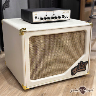 Aguilar Aguilar 30th Anniversary AG500 V2 Bass Amp Head & SL112 Cab – Pearl White
