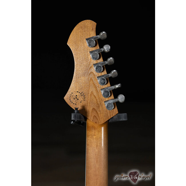 Novo Custom Miris J Semi-Hollow Purple Stranger Burst