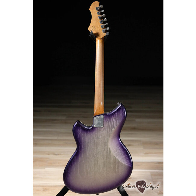 Novo Custom Miris J Semi-Hollow Purple Stranger Burst