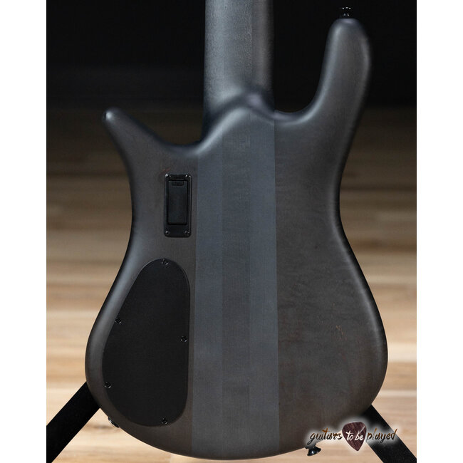 Spector Euro 6 LX 6-String EMG Bass Guitar – Trans Black Stain Matte