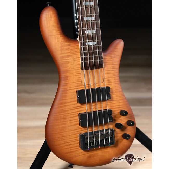 Spector Euro 5 LX Bolt-On 5-String EMG Bass – Natural Sunburst