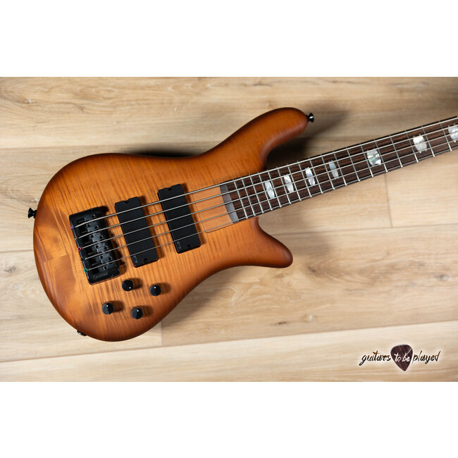 Spector Euro 5 LX Bolt-On 5-String EMG Bass – Natural Sunburst