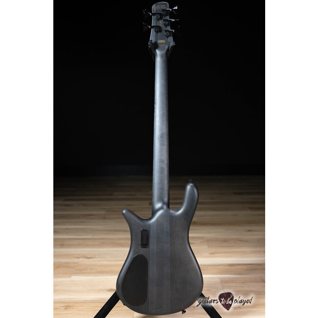 Spector Euro 5 LX Neck-Thru 5-String EMG Bass – Trans Black Stain Matte