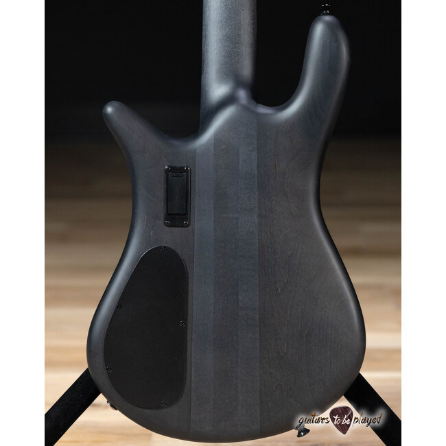 Spector Euro 5 LX Neck-Thru 5-String EMG Bass – Trans Black Stain Matte