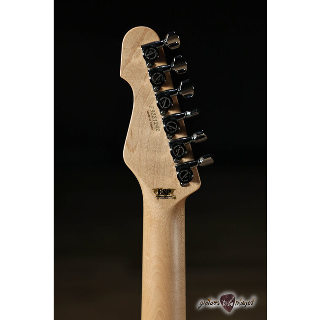 ESP Japan Original Snapper CTM Poplar Burl Maple Neck – Nebula Pink Purple Burst