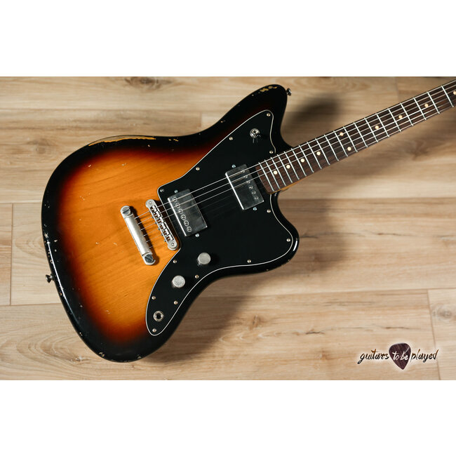 Fano JM6 Oltre Humbucker Guitar w/ Gigbag – 3-Tone Sunburst