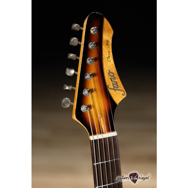 Fano JM6 Oltre Humbucker Guitar w/ Gigbag – 3-Tone Sunburst