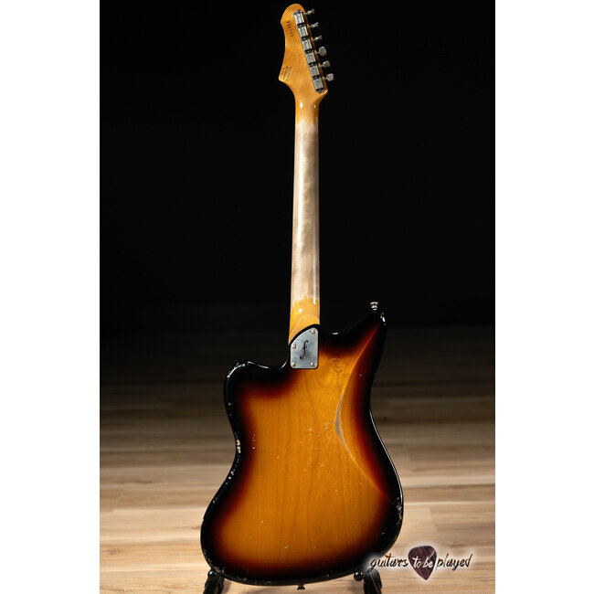 Fano JM6 Oltre Humbucker Guitar w/ Gigbag – 3-Tone Sunburst