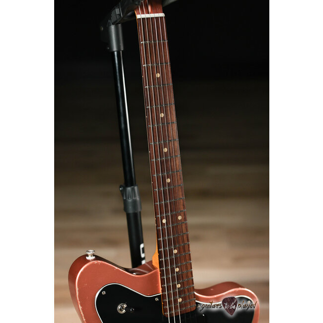 Fano PX6 Oltre P-90/Humbucker Guitar w/ Gigbag – Copper Metallic