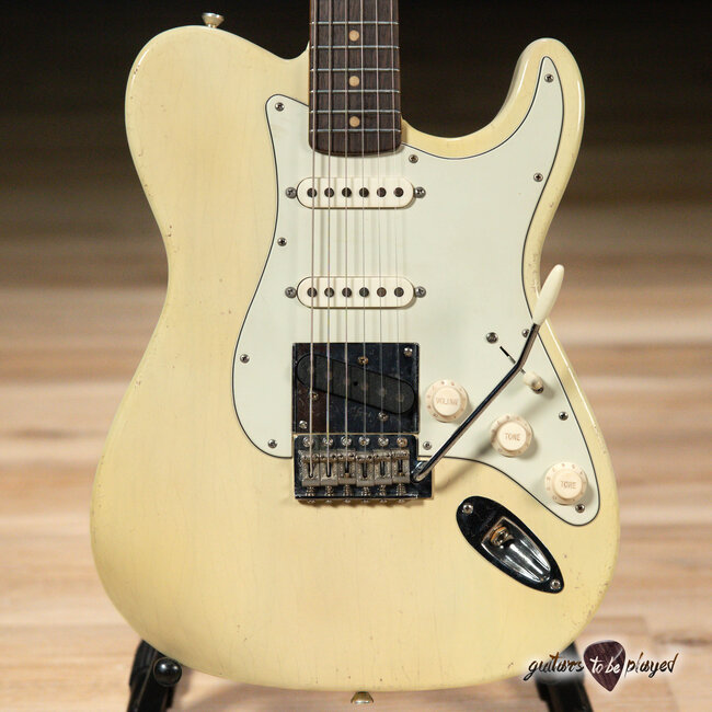 Mario Martin Guitars Honcho Paulownia w/ Rosewood – Nicotine Blonde