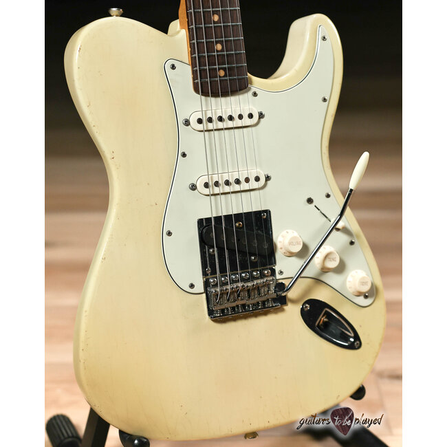 Mario Martin Guitars Honcho Paulownia w/ Rosewood – Nicotine Blonde