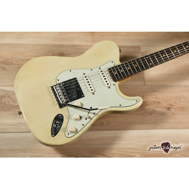Mario Martin Guitars Honcho Paulownia w/ Rosewood – Nicotine Blonde