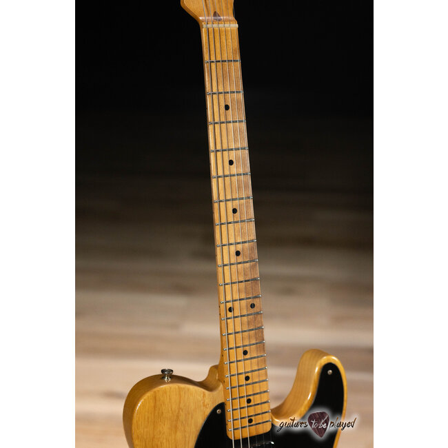 Mario Martin Guitars T-Style w/ 1-pc Swamp Ash Body & Porter PUs – Vintage Amber