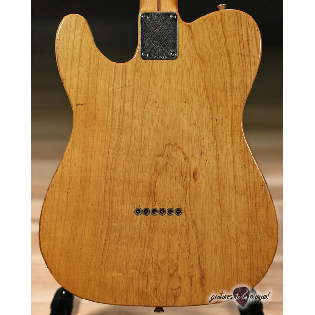 Mario Martin Guitars T-Style w/ 1-pc Swamp Ash Body & Porter PUs – Vintage Amber