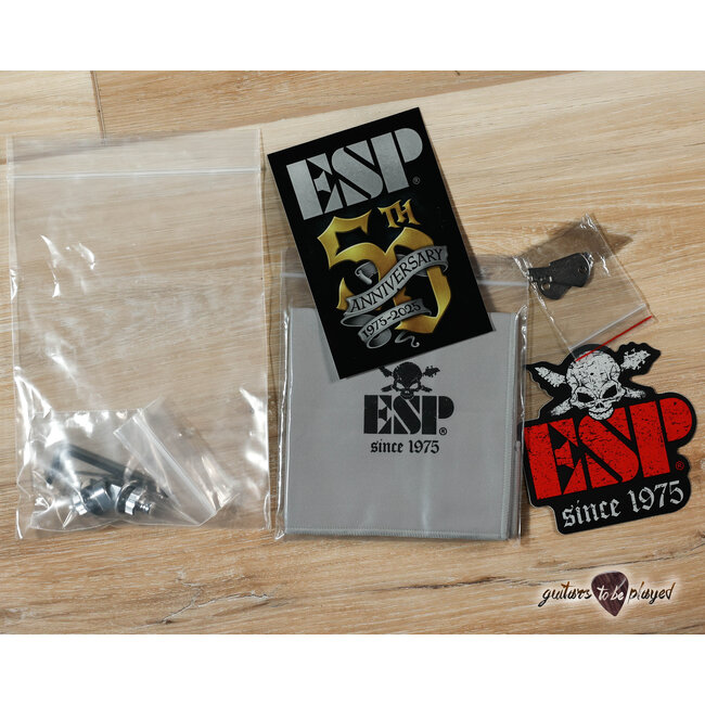 ESP Japan Original Snapper CTM Flamed Top Maple Neck Guitar – Indigo Purple