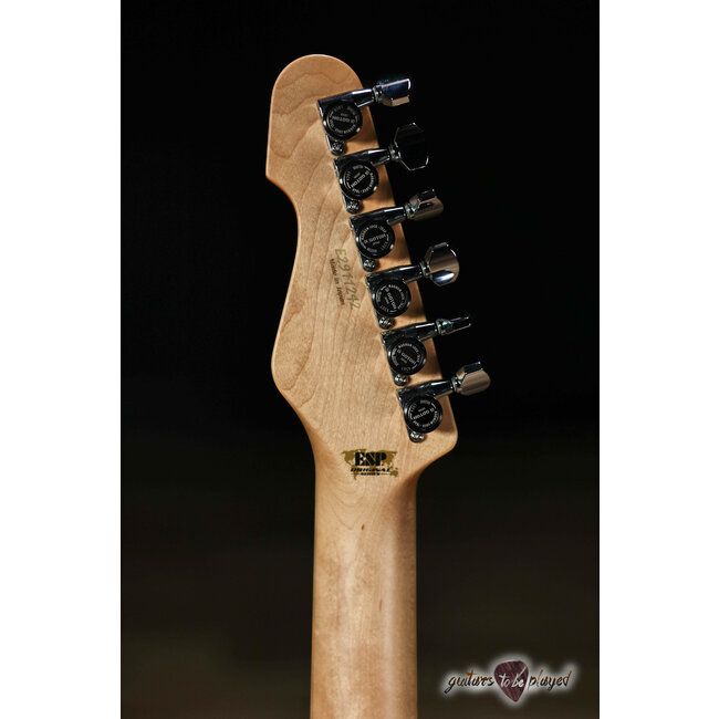 ESP Japan Original Snapper CTM Flamed Top Maple Neck Guitar – Indigo Purple