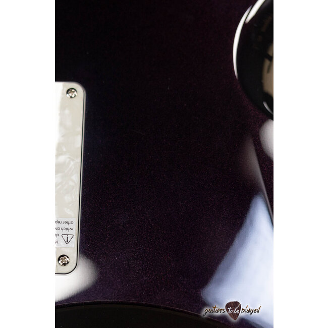 ESP Japan Original Snapper CTM Flamed Top Maple Neck Guitar – Indigo Purple