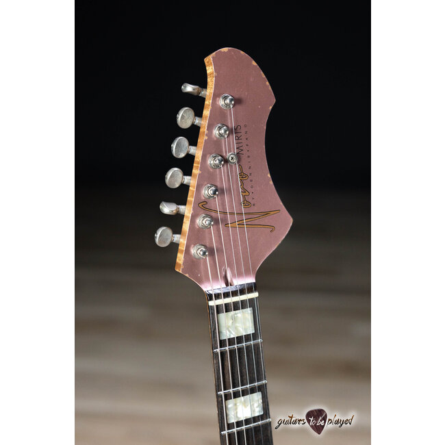 Novo Custom Miris J Semi-Hollow w/ Lollar Firebirds (GTBP LTD) – Heather Mist