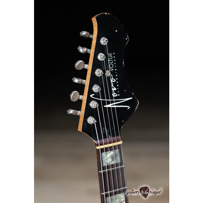 Novo Custom Voltur J w/ Lollar Firebirds (GTBP LTD) – Bull Black