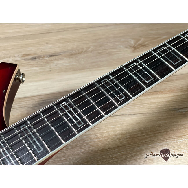 Novo Dealer Limited Serus P2 Chambered Guitar w/ Ellisonic P-90s – Bonfire