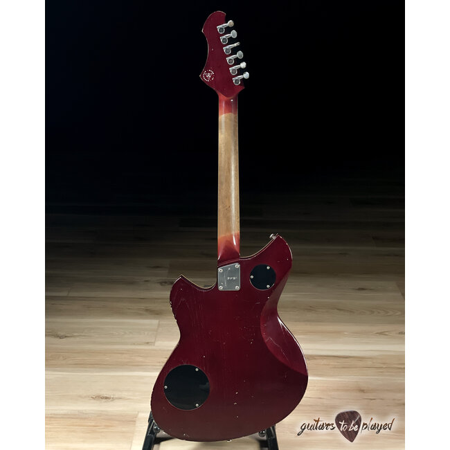 Novo Dealer Limited Serus P2 Chambered Guitar w/ Ellisonic P-90s – Bonfire