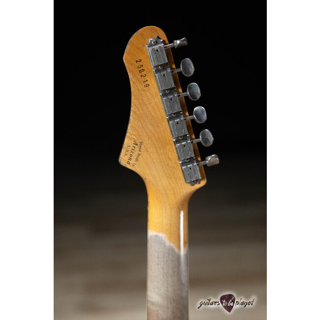 Fano JM6 Alt de Facto Lambertones Crema Guitar w/ Bigsby – Firemist Gold