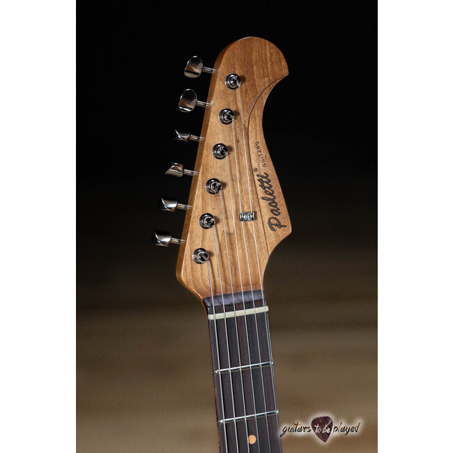 Paoletti Alfa Lounge HSS “Stratospheric” S-Style Guitar– 3-Tone Sunburst