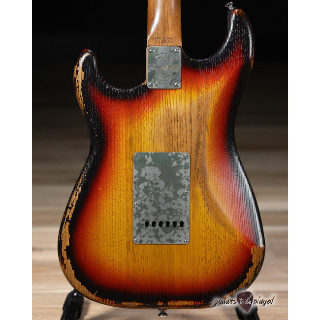 Paoletti Alfa Lounge HSS “Stratospheric” S-Style Guitar– 3-Tone Sunburst