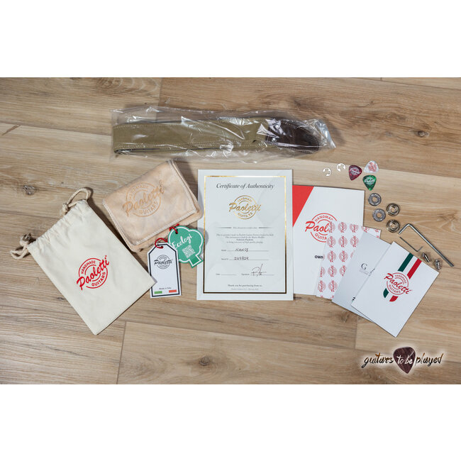 Paoletti Nancy Loft SH Terry Reid Signature w/ Seymour Duncans – Butterscotch