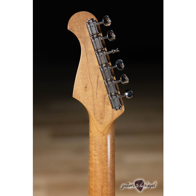 Paoletti Alfa Loft HSS Ebony Fretboard “Stratospheric” S-Style – Heavy Deep Blue