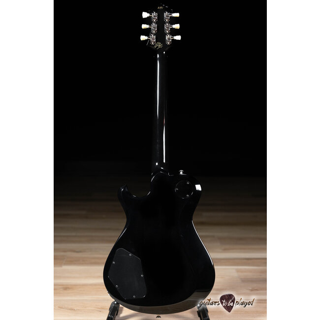 Knaggs Kenai T1 Flame Top Guitar w/ Indian Rosewood – Pinkle Gloss