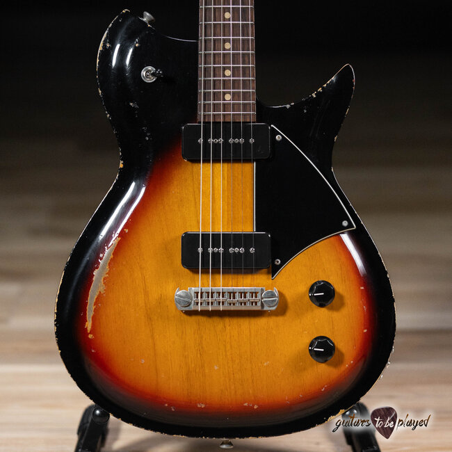 Fano RB6 Oltre P-90 Guitar w/ Gigbag – 3-Tone Sunburst