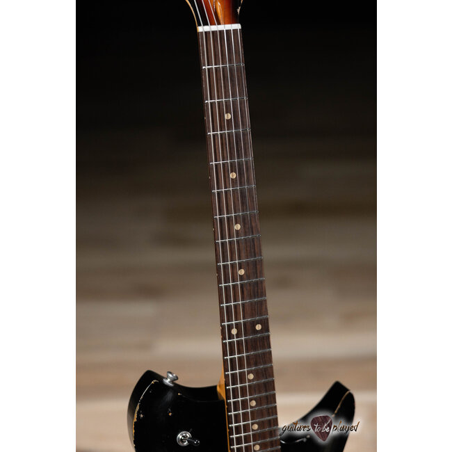 Fano RB6 Oltre P-90 Guitar w/ Gigbag – 3-Tone Sunburst