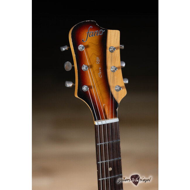 Fano RB6 Oltre P-90 Guitar w/ Gigbag – 3-Tone Sunburst