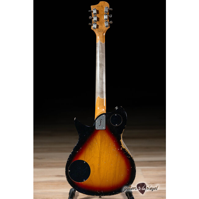 Fano RB6 Oltre P-90 Guitar w/ Gigbag – 3-Tone Sunburst