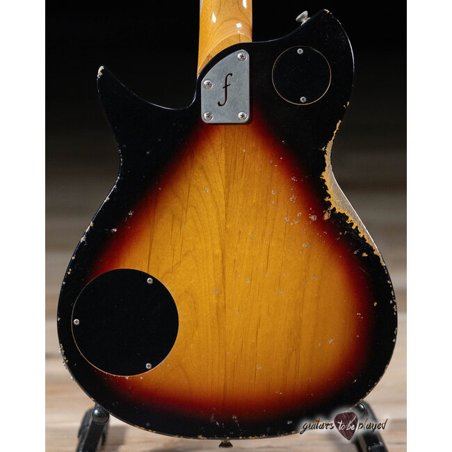 Fano RB6 Oltre P-90 Guitar w/ Gigbag – 3-Tone Sunburst