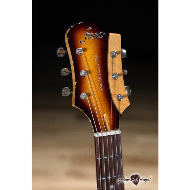 Fano RB6T Alt de Facto Thinline Lollar P-90/Imperial & Bigsby – Tobacco Burst