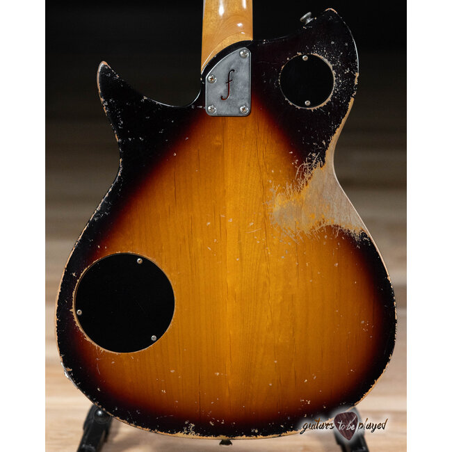 Fano RB6T Alt de Facto Thinline Lollar P-90/Imperial & Bigsby – Tobacco Burst