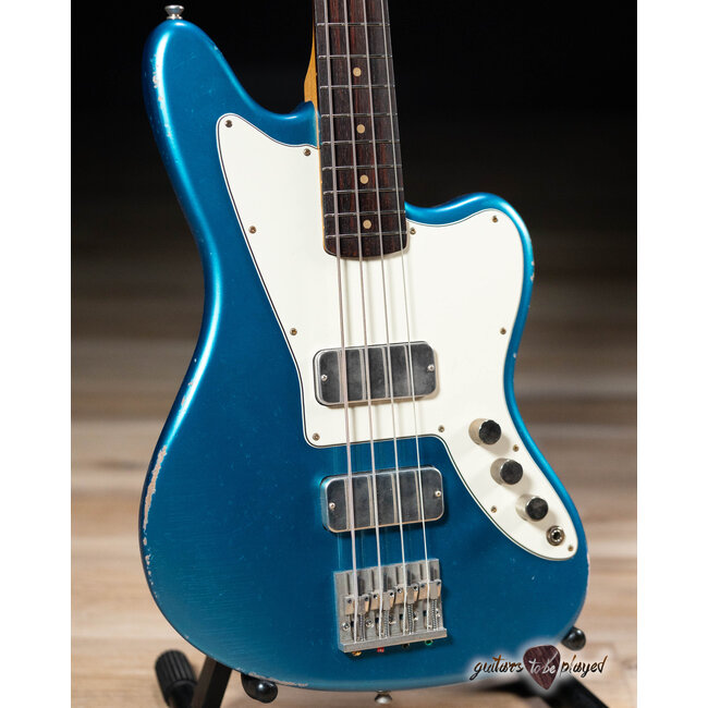 Fano JM4 Oltre Lollar Thunderbird Electric Bass w/ Gigbag – Lake Placid Blue