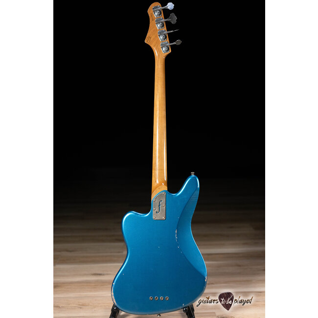 Fano JM4 Oltre Lollar Thunderbird Electric Bass w/ Gigbag – Lake Placid Blue