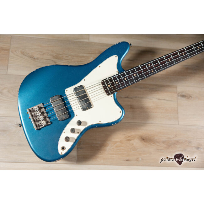 Fano JM4 Oltre Lollar Thunderbird Electric Bass w/ Gigbag – Lake Placid Blue