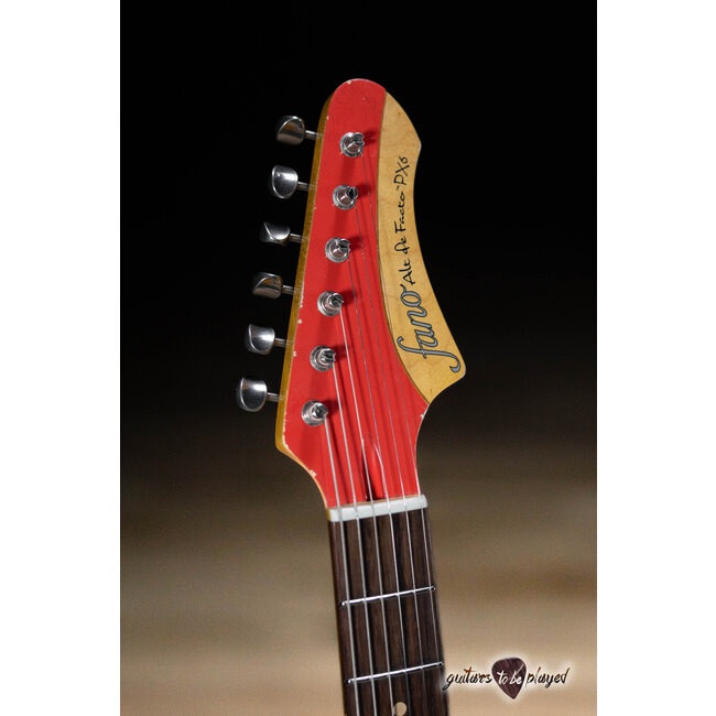 Fano PX6 Alt de Facto P-90 Guitar w/ Bigsby – Fiesta Red