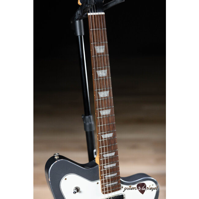 Fano PX6 Alt de Facto Lollar Firebird/Broiler/Mini HB w/ Bigsby – Charcoal Frost