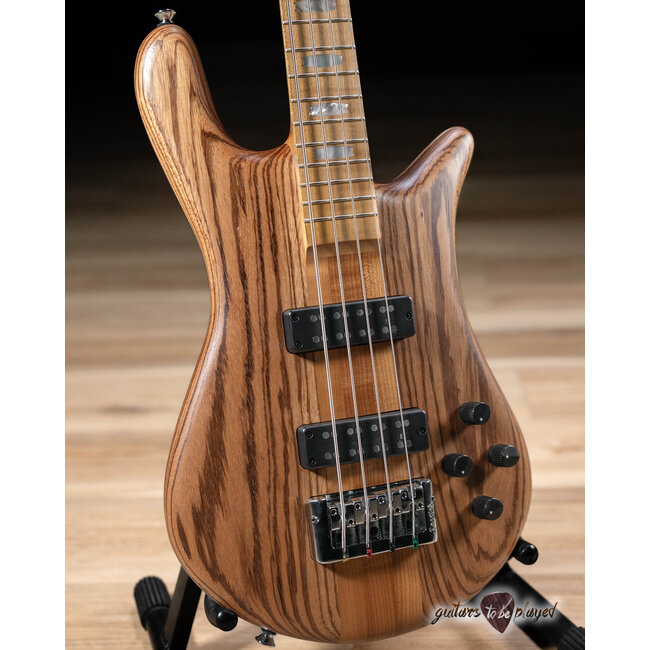 Spector Euro 4 RST Zebrawood Bass Guitar – Natural Matte